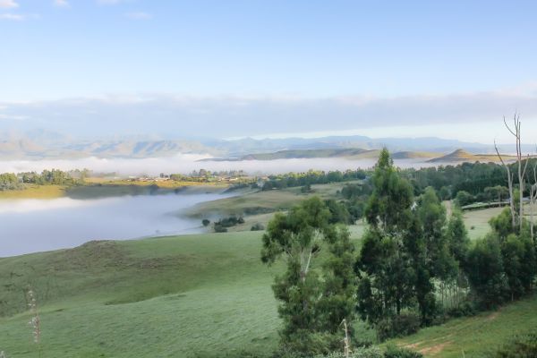 Idyllisch Underberg aan de voet van de Drakensberg
