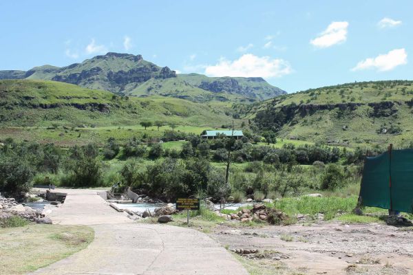 Omgeving Didima Drakensberg Cathedral Peak valley