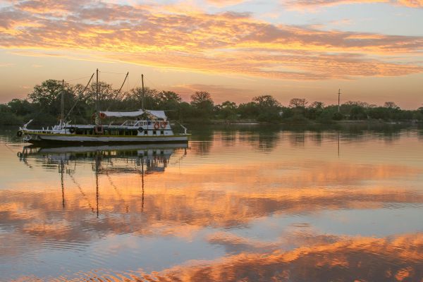 Jangjang Bureh Camp sunset