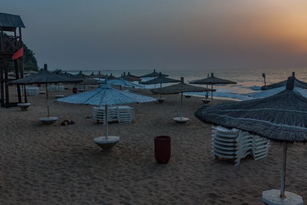 Senegambia zonsondergang