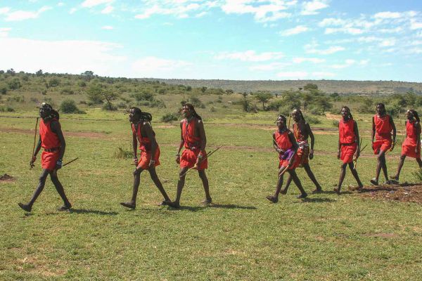 Maasai warriors